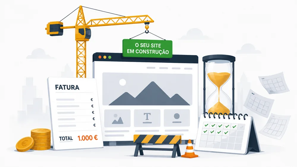 Ilustração de agências de web design